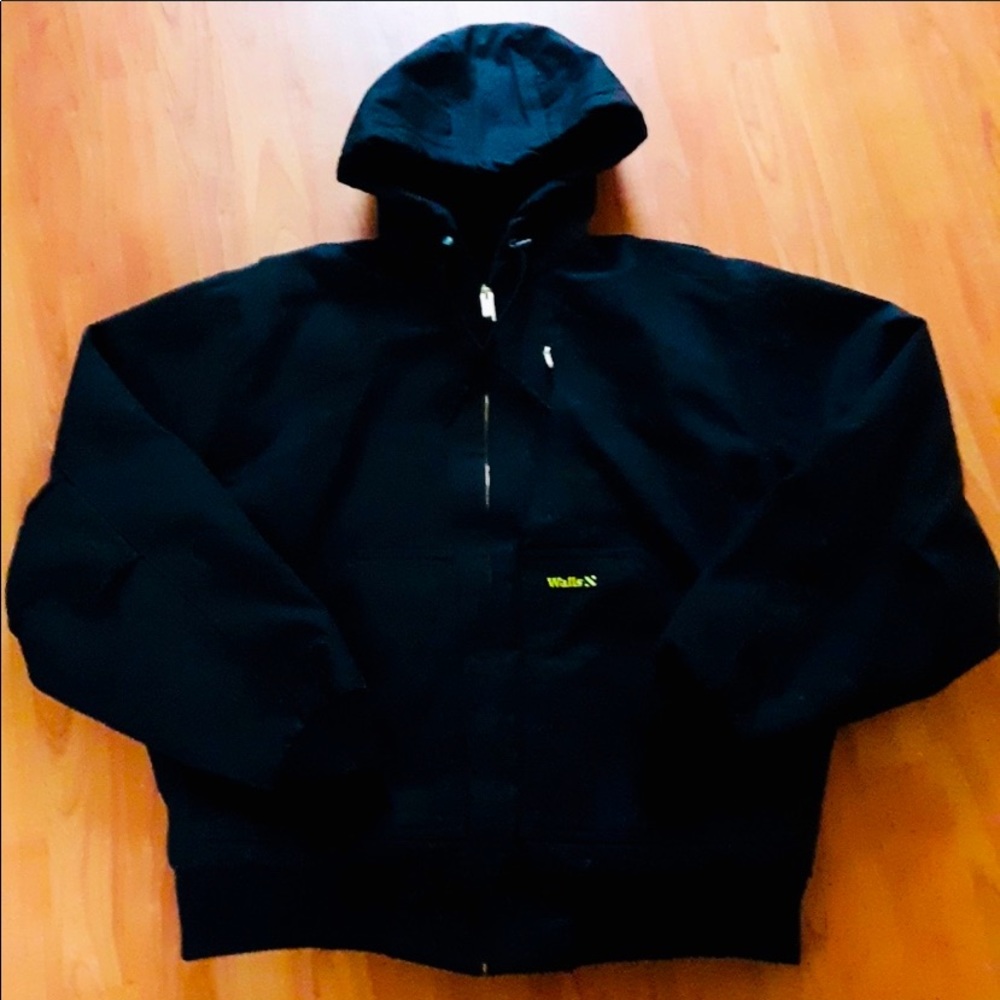 Black Heavy Duty Jacket w/Insulation by Walls